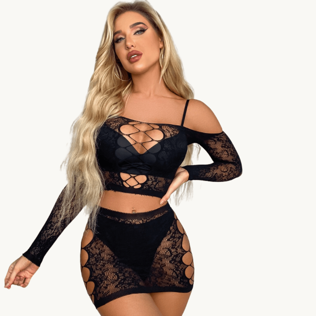 3 Bodystocking σετ plus size - Image 1